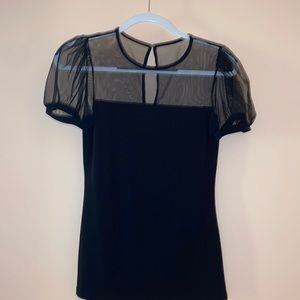 Express sheer top